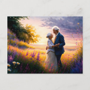 Dansen met mijn zielgenoot feestdagenkaart