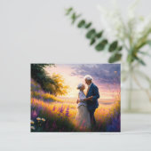 Dansen met mijn zielgenoot feestdagenkaart (Staand voorkant)