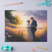 Dansen met mijn zielgenoot tissuepapier (Craft)