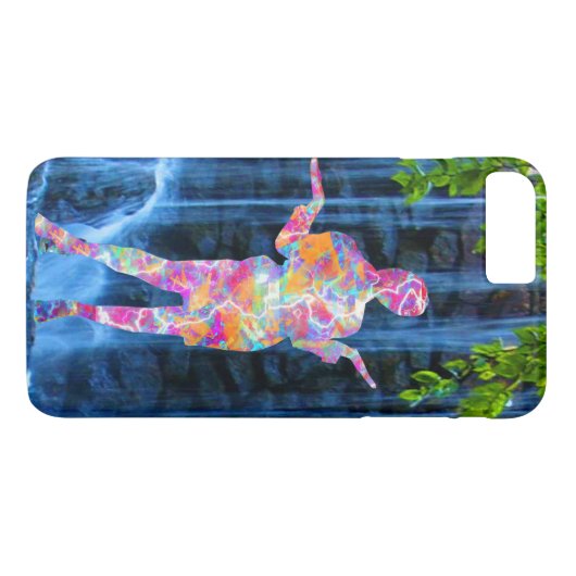 Dansen met Natuur Case-Mate iPhone Case (Achterkant (Horizontaal))