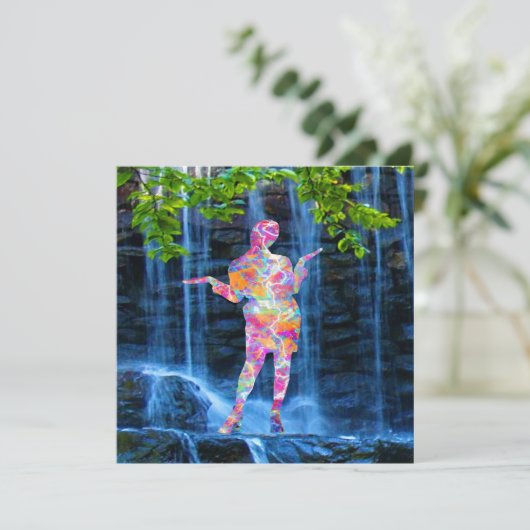 Dansen met Natuur Kaart (Staand voorkant)