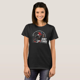 Dansen met paard (donkere modus) | Dames T-shirt