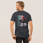 Dansen met paard (donkere modus) | Heren Tri-Blend Shirt (Voorkant)