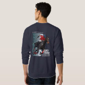 Dansen met paard (donkere modus) | Heren Trui (Achterkant volledig)