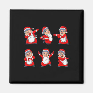 Dansen Mrs Claus Dance Challenge Jongens Meisjes K Magneet