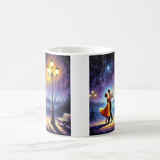 Dansen onder de lantaarnpaal koffiemok (Center)