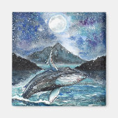 Dansen onder de maan magneet (Voorkant)