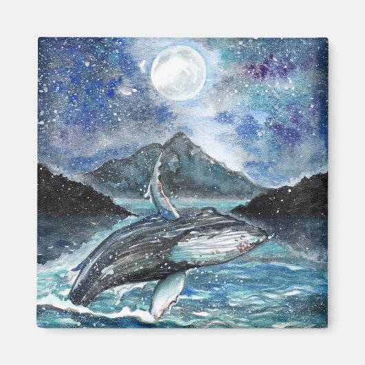 Dansen onder de maan magneet (Voorkant)