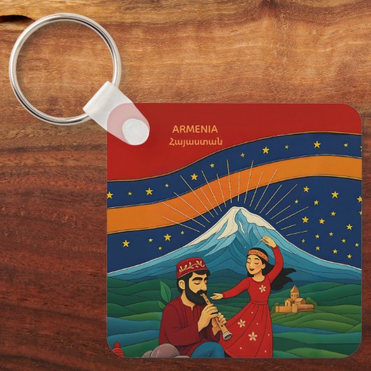 Dansen onder de Sleutelhanger van Mount Ararat (Voorkant)