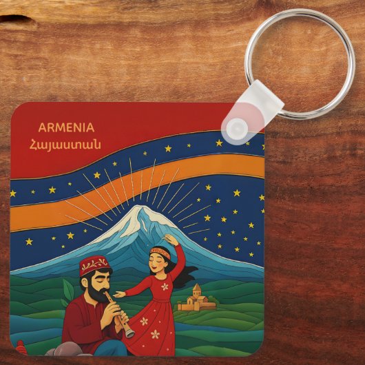 Dansen onder de Sleutelhanger van Mount Ararat (Achterkant)