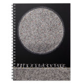 Dansen onder het licht van de Zilveren Maan Notitieboek (Voorkant)