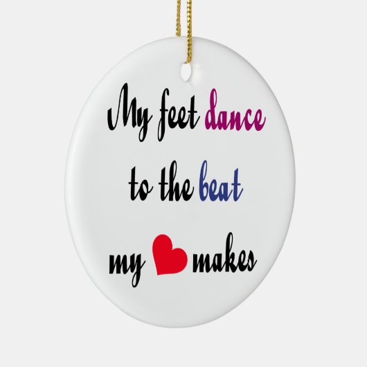 Dansen op Beat Ornament (Rechts)