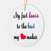 Dansen op Beat Ornament (Links)