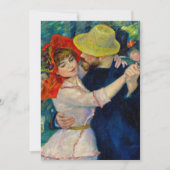 Dansen op Bougival Pierre Renoir Aankondiging (Voorkant)