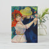Dansen op Bougival Pierre Renoir Aankondiging (Staand voorkant)
