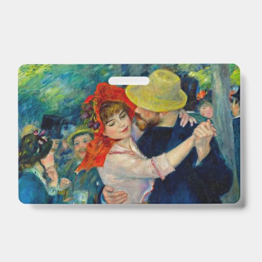 Dansen op Bougival Pierre Renoir Badge (Voorzijde)