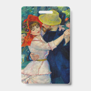 Dansen op Bougival Pierre Renoir Badge