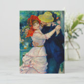 Dansen op Bougival Pierre Renoir Kaart (Staand voorkant)