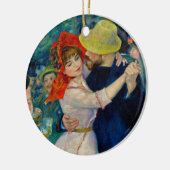 Dansen op Bougival Pierre Renoir Keramisch Ornament (Links)
