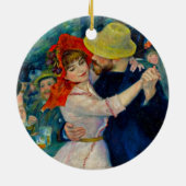 Dansen op Bougival Pierre Renoir Keramisch Ornament (Achterkant)