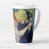 Dansen op Bougival Pierre Renoir Latte Mok (Rechterhoek)