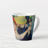 Dansen op Bougival Pierre Renoir Latte Mok (Rechterhoek)