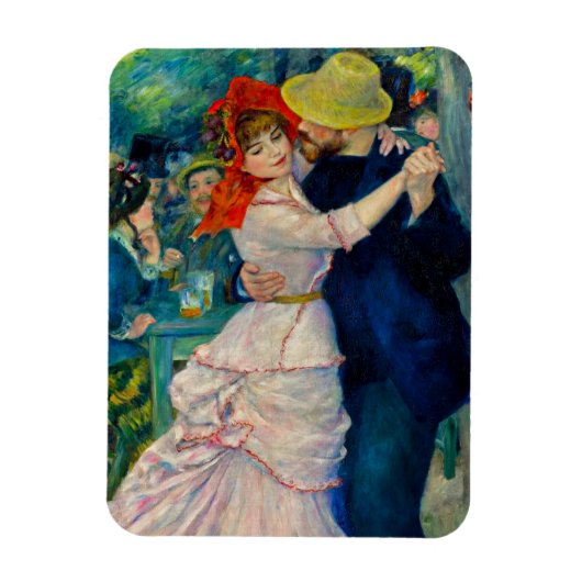 Dansen op Bougival Pierre Renoir Magneet (Verticaal)