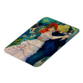 Dansen op Bougival Pierre Renoir Magneet (Linkerzijde)