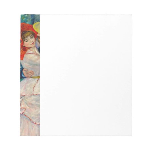 Dansen op Bougival Pierre Renoir Notitieblok (Voorkant)