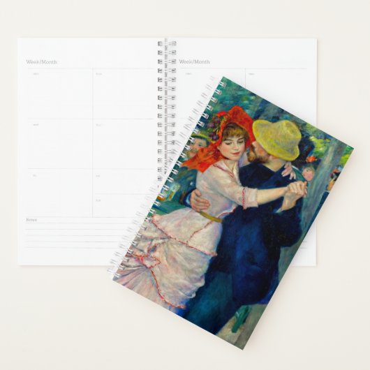 Dansen op Bougival Pierre Renoir Planner (Display)