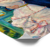 Dansen op Bougival Pierre Renoir Poster (Hoek)