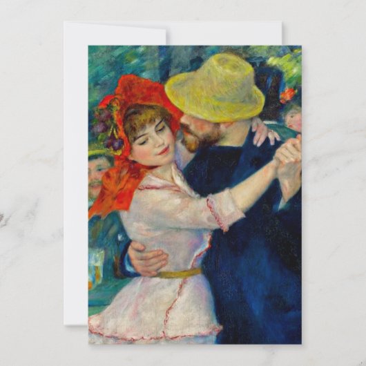 Dansen op Bougival Pierre Renoir Save The Date (Voorkant)