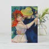 Dansen op Bougival Pierre Renoir Save The Date (Staand voorkant)