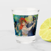 Dansen op Bougival Pierre Renoir Shot Glas (Voorkant)