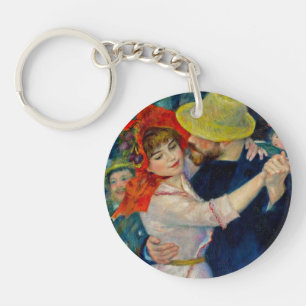 Dansen op Bougival Pierre Renoir Sleutelhanger