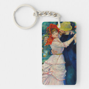 Dansen op Bougival Pierre Renoir Sleutelhanger