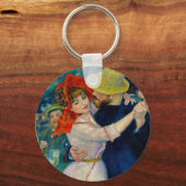 Dansen op Bougival Pierre Renoir Sleutelhanger (Achterkant)