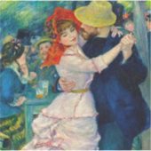 Dansen op Bougival Pierre Renoir Sticker (Voorkant)
