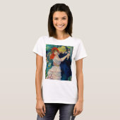 Dansen op Bougival Pierre Renoir T-shirt (Voorkant volledig)
