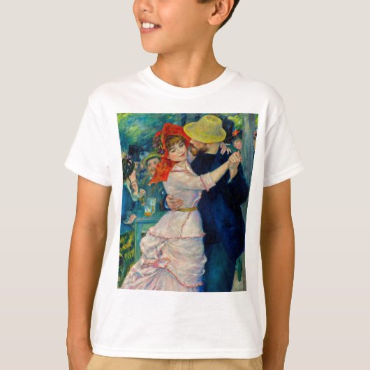 Dansen op Bougival Pierre Renoir T-shirt (Voorkant)