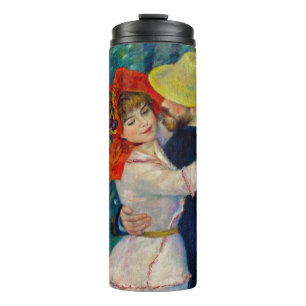 Dansen op Bougival Pierre Renoir Thermosbeker
