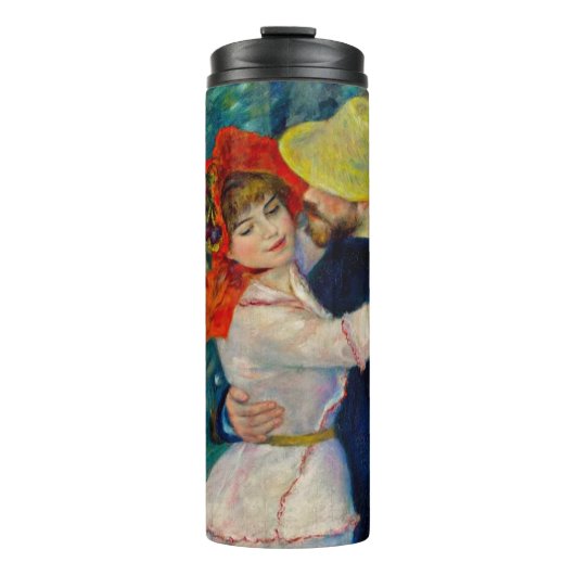 Dansen op Bougival Pierre Renoir Thermosbeker (Voorkant)