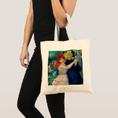 Dansen op Bougival Pierre Renoir Tote Bag (Voorkant (product))