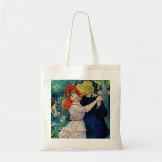 Dansen op Bougival Pierre Renoir Tote Bag (Voorkant)
