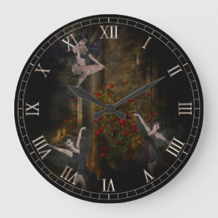 Dansen op de Balkon Vignette Wall Clock Grote Klok