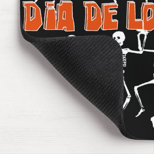 Dansen op de dag van de dood muismat (Hoek)