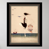 "Dansen op de kust" ca. 1916 Poster (Voorkant)