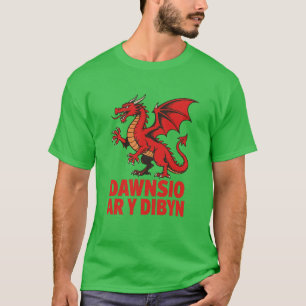 Dansen Op De Rand Rugby Rode Draak T-shirt