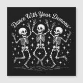 Dansen op Halloween Skeletten (Voorkant)