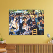 Dansen op Le Moulin de la Galette Renoir Fine Art Canvas Afdruk (Insitu (Woonkamer))
